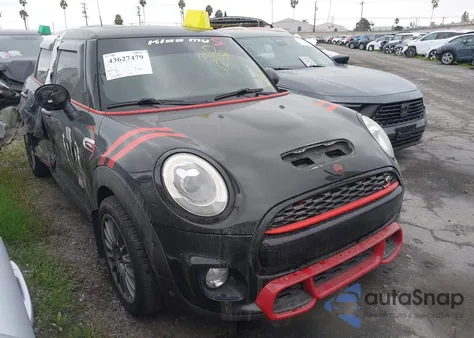 2018 Mini Hardtop Cooper S z USA, uszkodzony, nr VIN WMWXU3C54J2F51100
